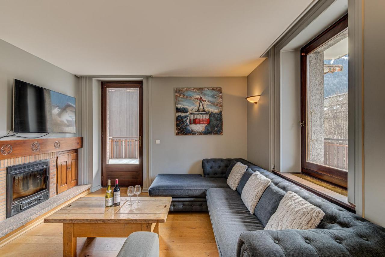 Apartment President - Alpes Travel - Central Chamonix - Sleeps 12 Luaran gambar